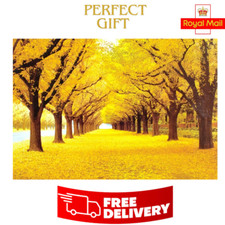 Jigsaw 1000 Piece Gold Autumn Puzzle XMAS Educational Gifts Landscape Decoration