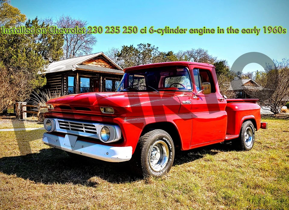 CARBURADOR ROCHESTER BV 1963-1967 CHEVY GMC CAMIONES 230-250 Ci motor de 6 cilindros Foto 2 de 4