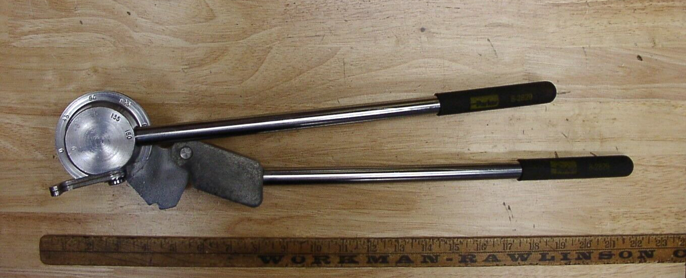 Parker 8-2829 Hvy Duty Hand Tube Bender,20-1/2",Minimal Use And Wear,EXCEPTIONAL