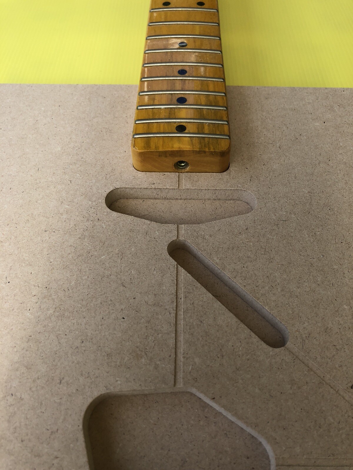 Template Chitarra Telecaster in MDF - Nuovo foto 3