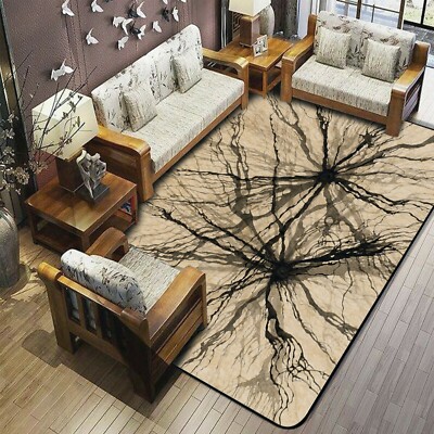 3D Ink Painting Branches NAO2583 Game Rug Mat Elegant Photo Carpet Mat Fay