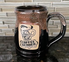 SURLY BREWING Co, COFFEE BENDER, Deneen Pottery Mug, USA 2015, Hand Thrown