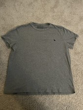 Jack Wills Short Sleeve Crewneck T Shirt Mens Gray Cotton. Size large