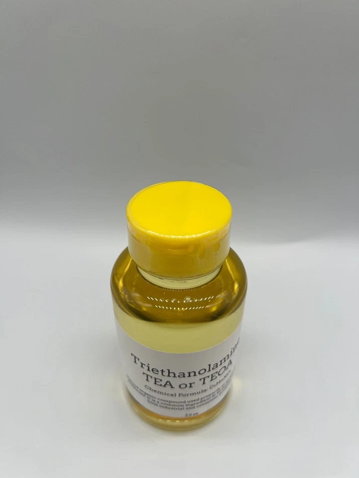 2 TRIETHANOLAMINE (TEA or TEOA) - 99% Pure - 7.5 oz bottle wholesale gel agent - Image 3 of 4