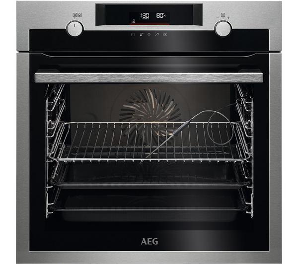 AEG BCE556060M 6000 Built-In Electric Single Oven - Stainless Steel COLLECT