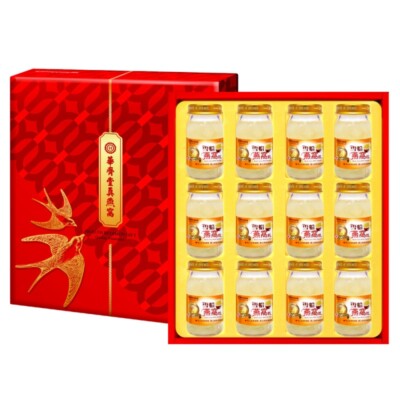 [HUA CHI TANG] Premium Hashima With Birds Nest (60ml x 12) 華齊堂雪蛤燕窩