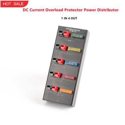 DC   Overload Protector Power Distributor 1 IN 4 OUT for HF Transceiver #E5
