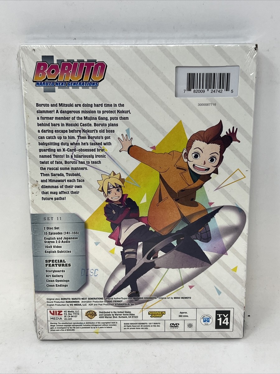 BORUTO: NARUTO NEXT GENERATIONS - THE MUJINA GANG DVD 782009247425