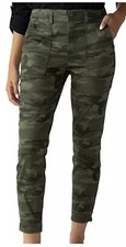 Social Standard by Sanctuary Women's Logan Stretch Utility Pants Cammo Size 2