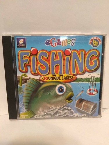 Fishing by eGames PC Computer CD-ROM Windows 95/98 Arcade Video Game ...
