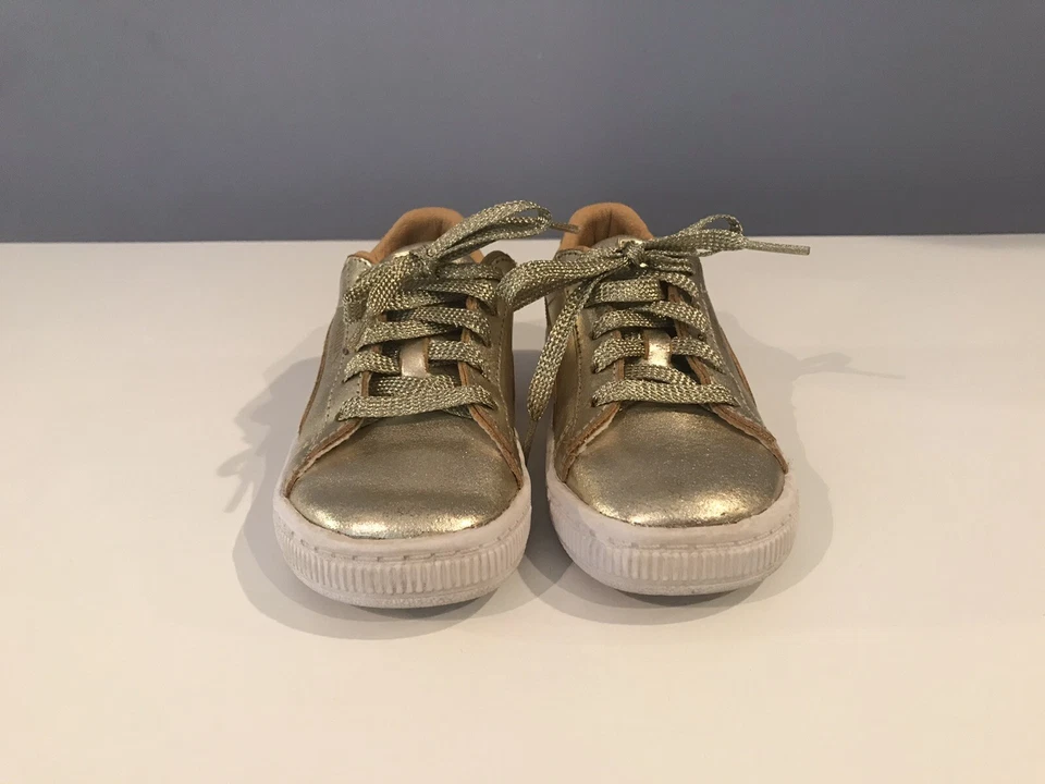 PUMA SUEDE INFANT 50TH GOLD ANNIVERSARY UNISEX SIZE US 10C - Image 4 of 4