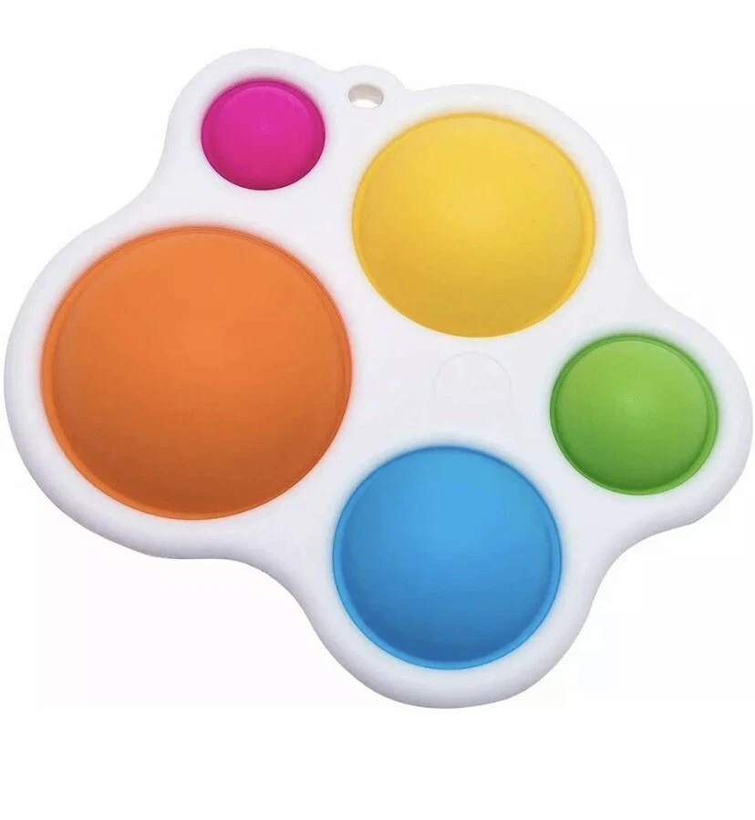 Large dimple fidget toy kids baby toy large teethning sensory