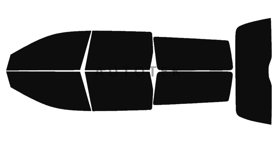 Película precortada en todos los lados + ventana trasera cualquier tono % para Volvo V70 2001-2007 Foto 3 de 4