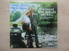 Rene Kollo & Grit van Jüten Autogramme signed LP-Cover "Niemand liebt..." Vinyl