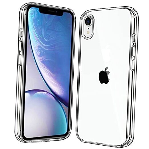 美品　カバー付き　iPhone XR 64G　アイフォン１０ Compatiable with iPhone XR Case Transparent Shockproof Phone