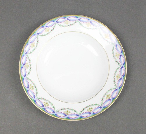 Tiffany & Co Limoges France Louveciennes Porcelain 8 3/4 Rimmed Soup Bowl - Picture 2 of 8