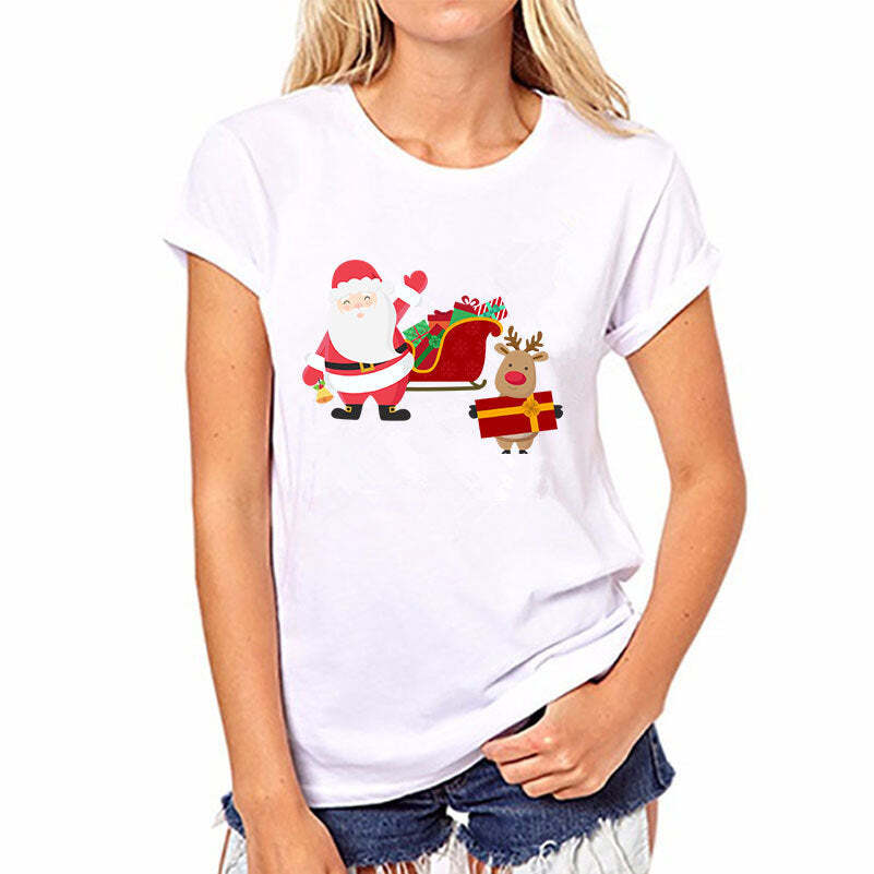 Camiseta informal para mujer imprimible manga corta para mujer informal
