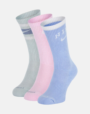 Nike Everyday Plus Damen Socken Dri-Fit DX7665-902 Strümpfe Sport Gym Neu 46-50