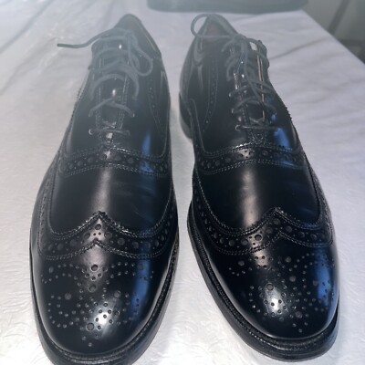 Allen Edmonds McAllister Men’s Brogue Leather Wingtip Dress Shoes Oxfords 10.5 C Allen Edmonds McAllister Wingtip Walnut Brown Leather Shoes  main image 2