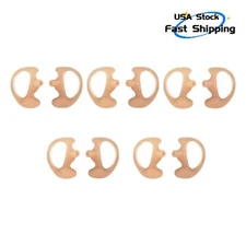 Lot 5 Orange Extra Small Earpiece earmold semi-custom moled open ear inset