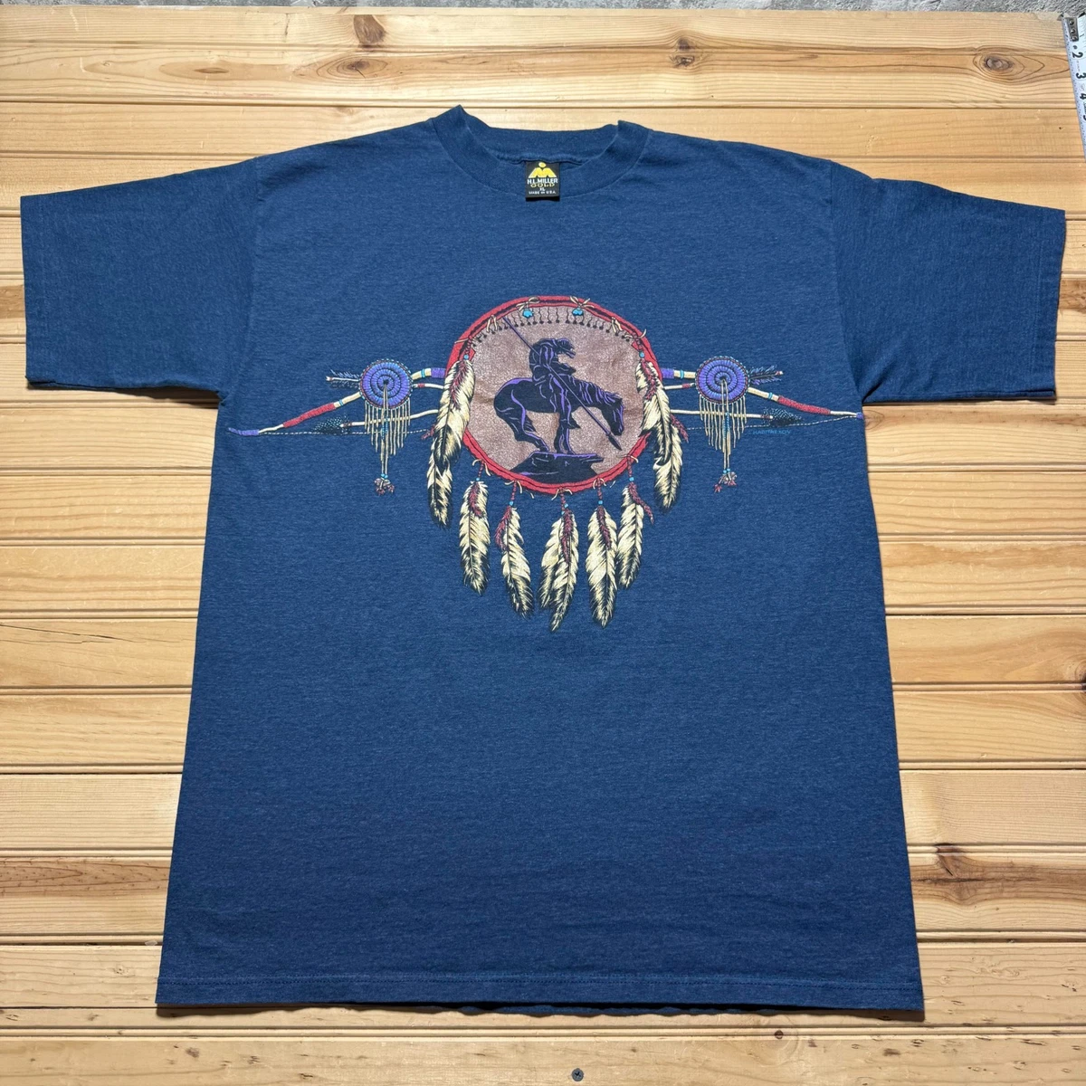 Vintage Native American T Shirt In Men's T-Shirts for sale | eBay