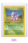 NIDORAN ♂ POKEMON 55/102 BASE SET 1ST EDITION 1999 GERMAN