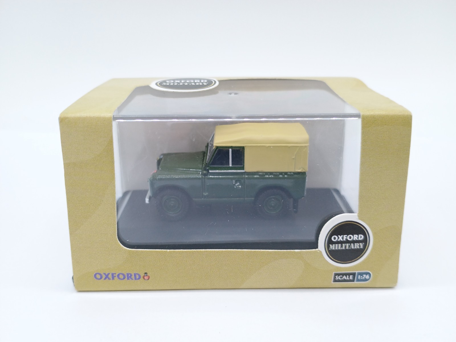Oxford Land Rover Series II SWB Canvas REME - OO (1:76) - New & Boxed (MWTB)