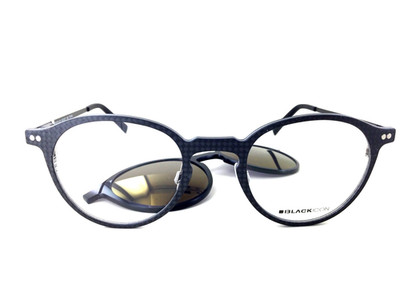 BLACK ICON Brille  Mod.BI5002 C-02 (+ Magnet Sonnenclip)   incl. orginal Etui