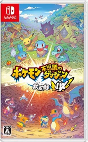 Nintendo Pokemon Wonder Dungeon Rescue Team DX-Switch F/S w/Tracking# Japan New