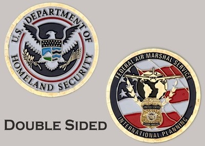 US DH Federal Air Marshal Service Challenge Coin  J#8
