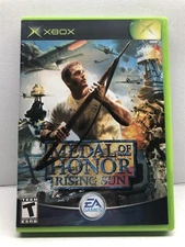 Medal of Honor: Rising Sun (Microsoft Xbox, 2003) Complete w/ Manual - Tested