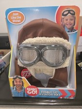 Danny Go Aviator Kids Dress Up Pretend Play Toddler Pilot Costume Hat In Hand