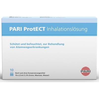 PARI ProtECT Inhalationslösung mit Ectoin Ampullen  - OVP v.med. Fachhändler