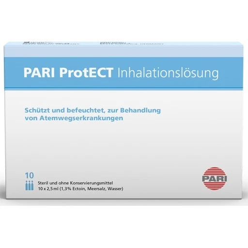 PARI ProtECT Inhalationslösung mit Ectoin Ampullen - OVP v.med. Fachhändler - Bild 1 von 3