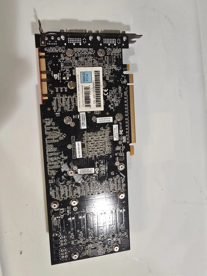 EVGA NVIDIA GeForce GTX 275 896MB DDR3 SDRAM PCI Express 16-Pin - Image 3 of 4
