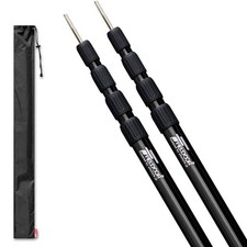 FIELDOOR telescopic aluminum tent pole diameter32mm height 79 250cm 2Pieces