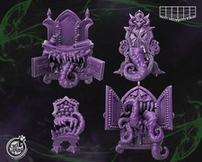 Set Miniature Di Mostri Dungeon Viventi Per TTRPG Come D&D 5E
