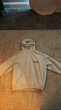 Essentials Fear of God Essentials Men s Gray Logo Pullover Hoodie L Pockets