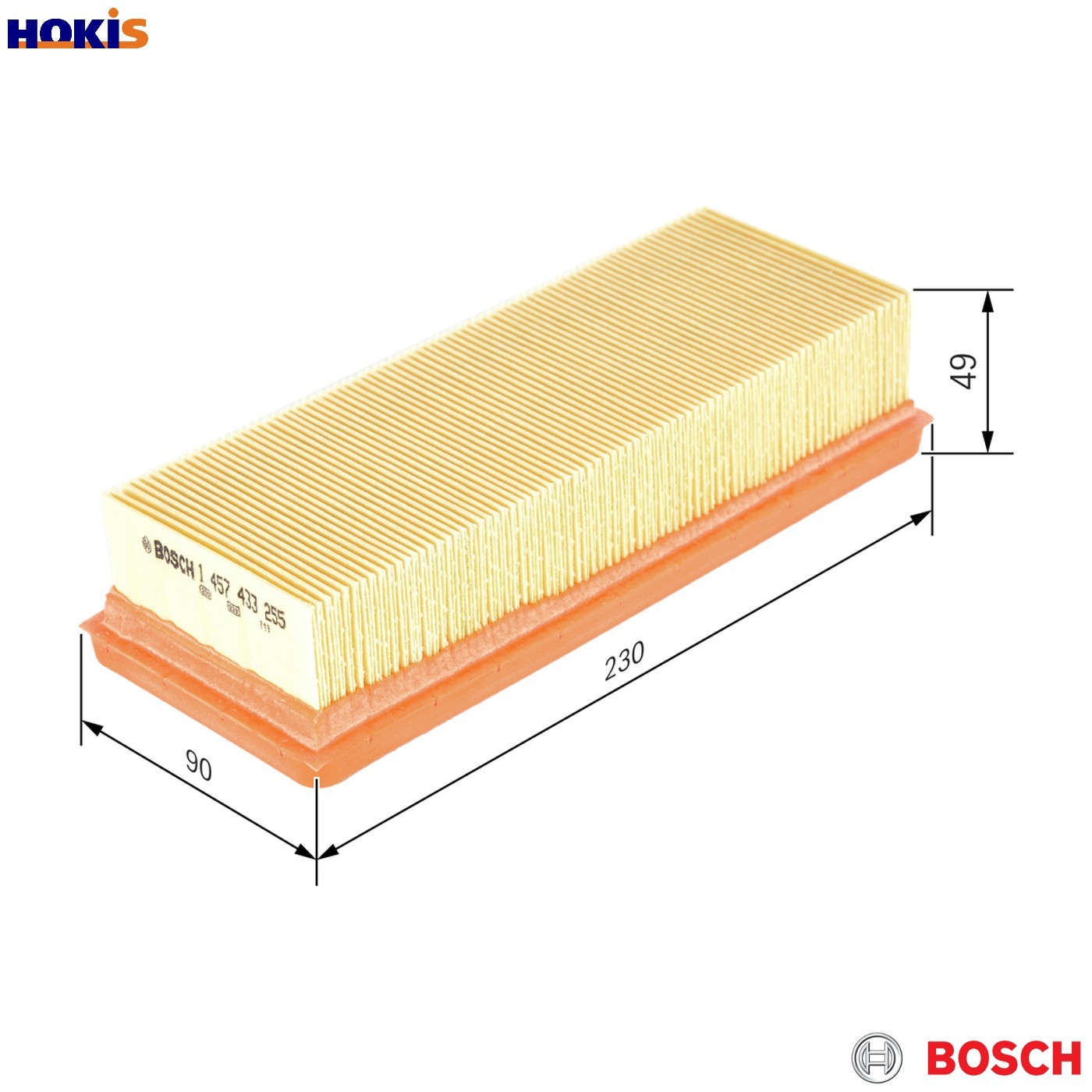 2x ✅Fits BOSCH 1 457 433 255 Air filter 1 457 433 255 Air filter (Ca ⭐UK Seller⭐ - Image 35