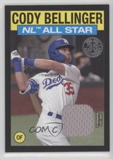 2021 Topps 1986 All-Star Baseball Relics Black /199 Cody Bellinger #86ASRCB 1d0k