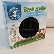 Baskerville Ultra Dog Muzzle Black Size 3 Perfect for Border Collie Beagle Corgi