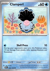 Clamperl 054/182 Destined Rivals