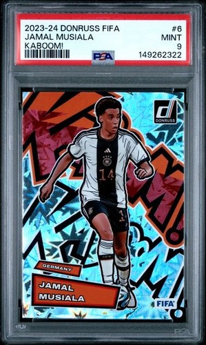 2023 Panini Donruss Kaboom Jamal Musiala #6 card