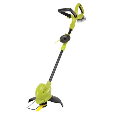 #ad #ad Sun Joe 10” Stringless Lawn Trimmer Charger SharperBlade Green 24V SB10 LTE $129.99