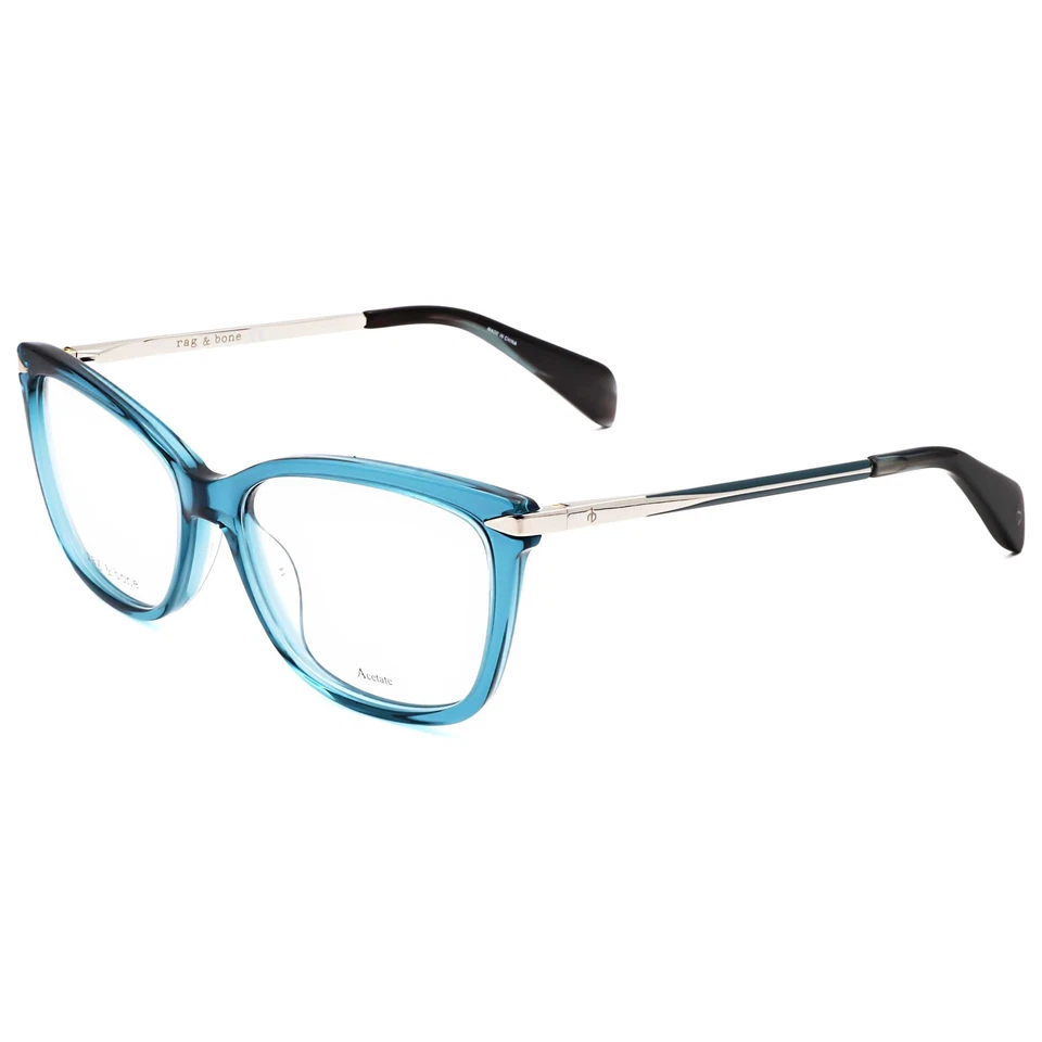 Rag & Bone Women's 52 mm Blue Palladium Opticals RNB3010-ECJ-52