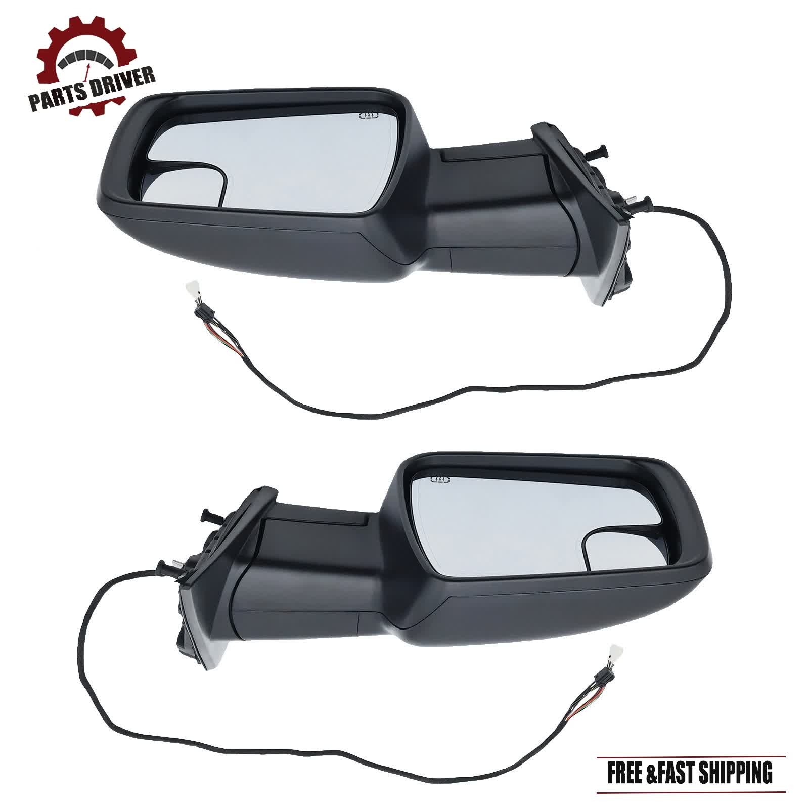 2Pcs Left Right for Ram 1500 Pair Mirrors Driver & Passenger Side Heated thumbnail 16