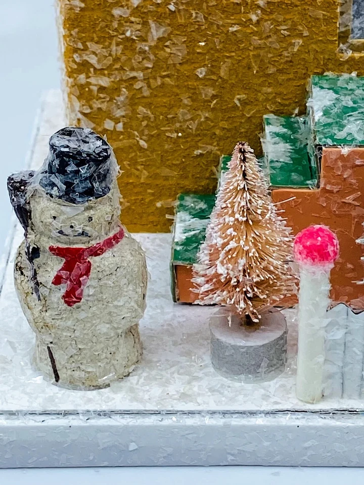 Cody Foster Рождественский Светящийся Дом, Блестящий Дом, Горчичный Таунхаус, #HOU-340 - Изображение 3 из 4