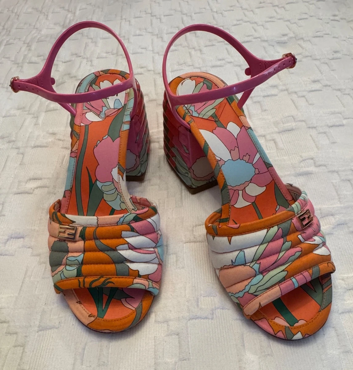 Fendi Floral Heels for Women for sale | eBay