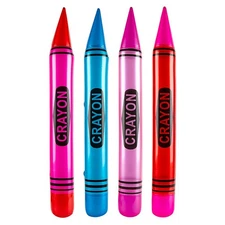 Rhode Island Novelty 44" CRAYON INFLATE (1 Dozen)