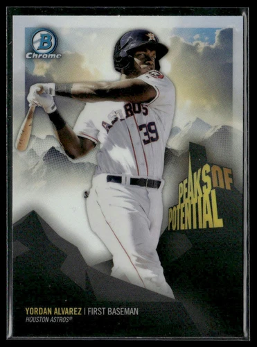2018 Bowman Chrome #PP-YA Yordan Alvarez Peaks of Potential